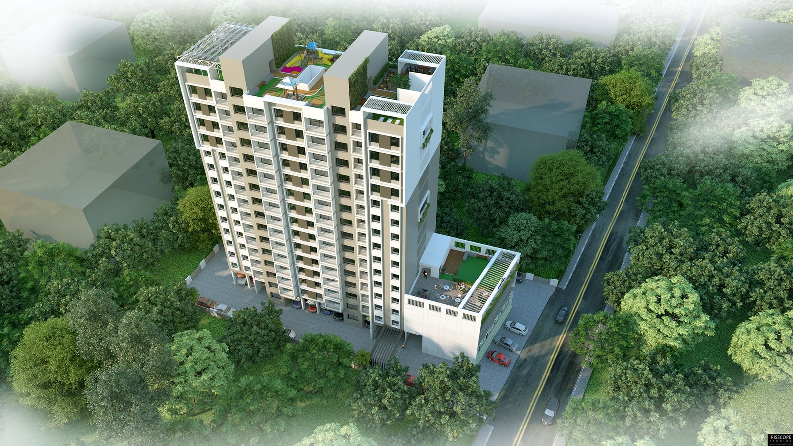 Amika Infratech turnkey civil construction site in Pune